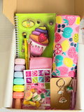 Colourful stationery box