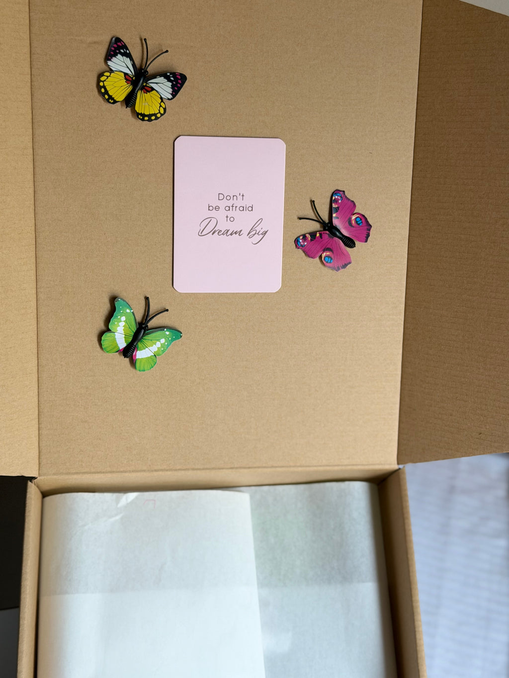 Colourful stationery box