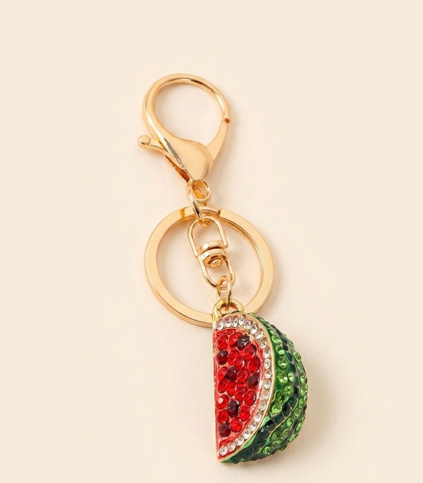 Watermelon key chain