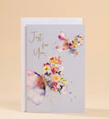 Just For you Butterfly card
